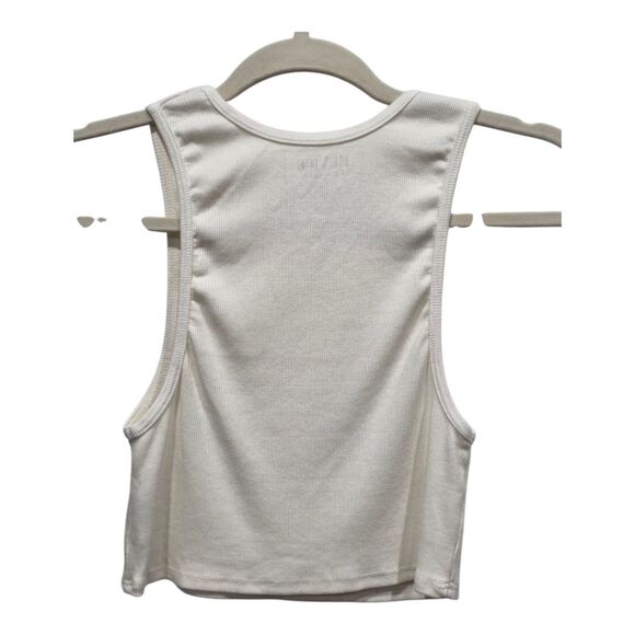 Revice IDOL Rhinestone Baby Tank Top M/L Y2K Coquette Pop Star Glam Crop - Picture 2 of 4